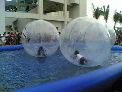 Bassin + 6 Water Ball