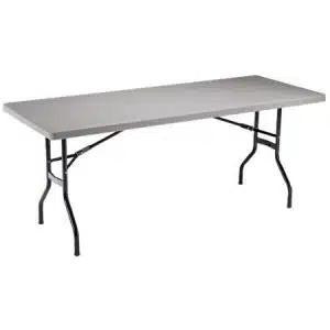 Location table rectangle 180 cm
