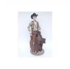 Location statue cowboy squelette