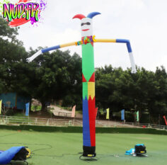 Air dancer clown arlequin 6m