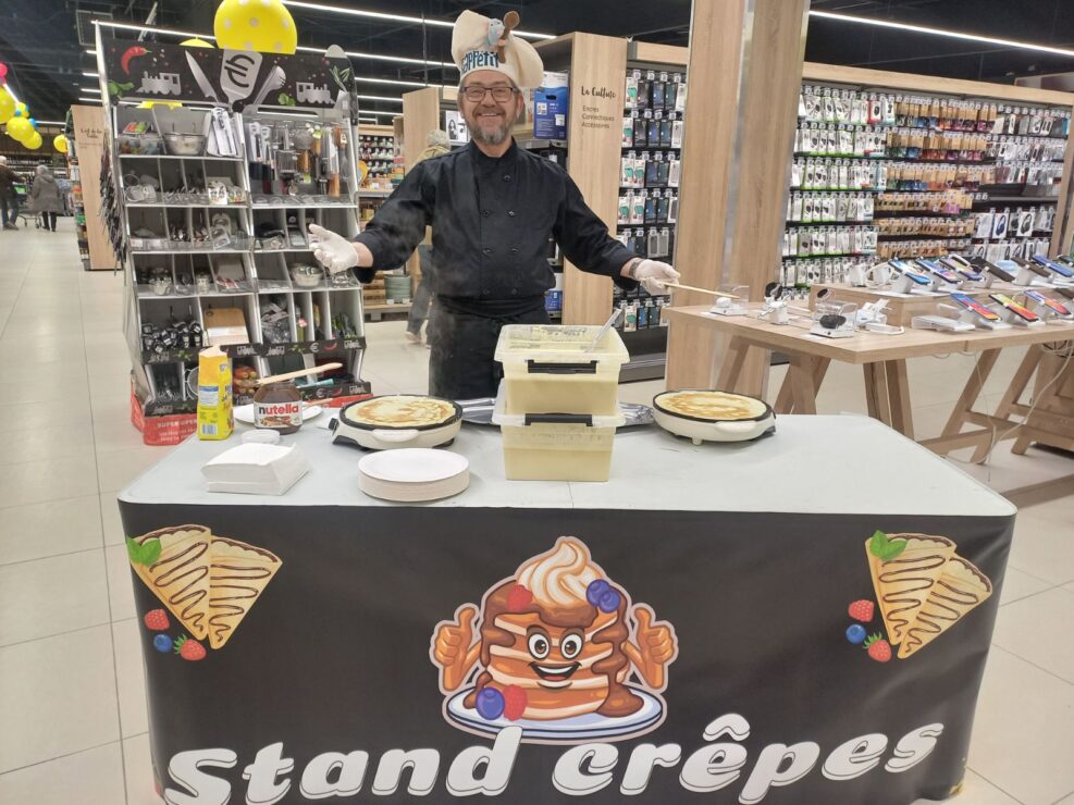 Location et animation stand crêpes