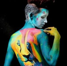 cindy face and body painting