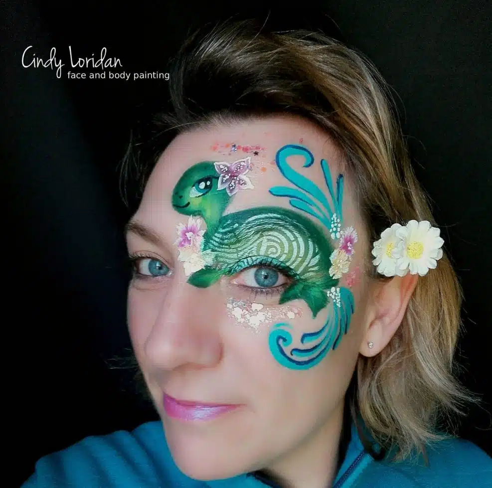 cindy face and body painting