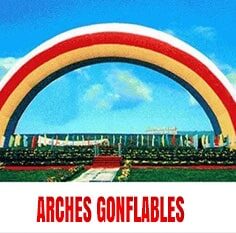 Arches gonflables
