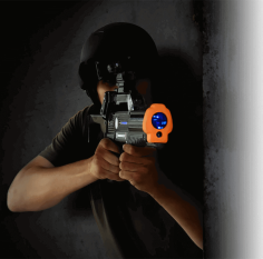 Location laser game