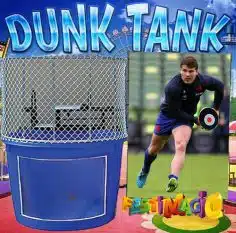Location dunk tank rugby