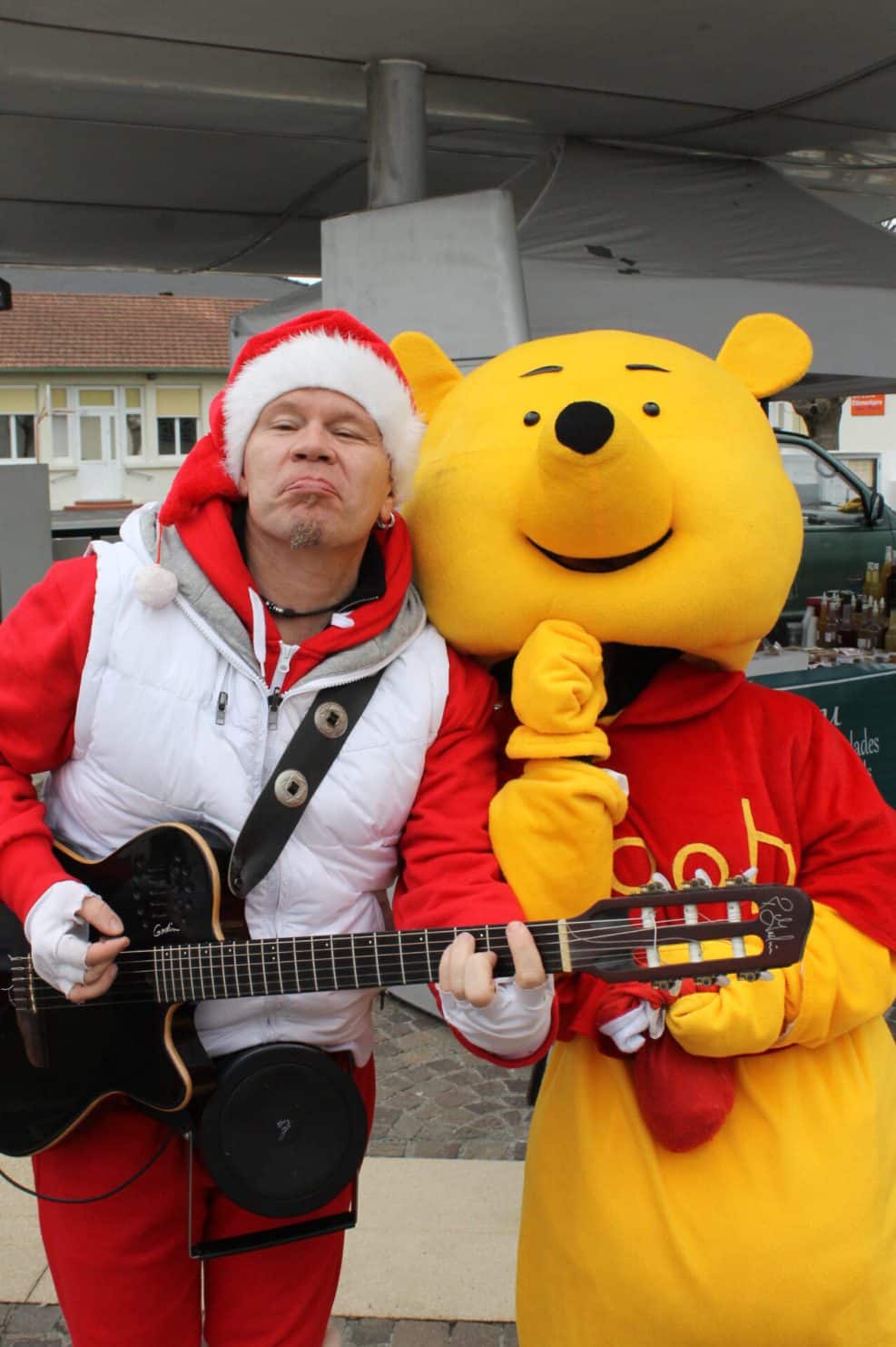 Location costume mascotte winnie l'ourson